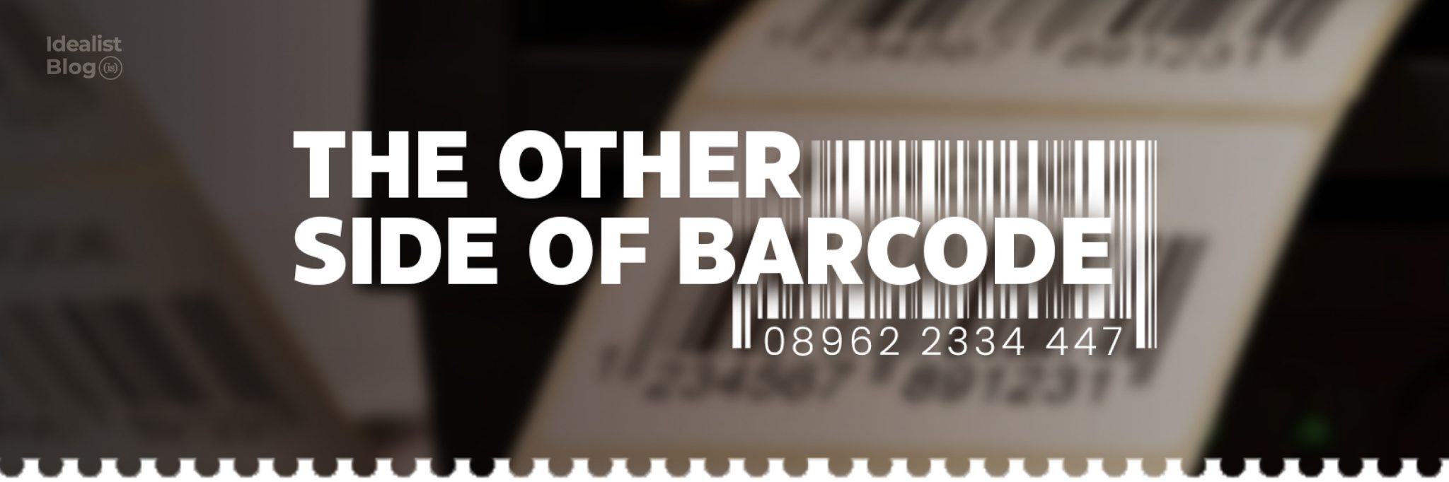 Bar Code Side The Other Side of Barcode - Idealist Blog
