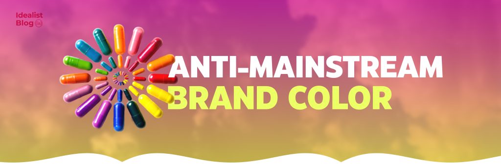 color anti mainstream