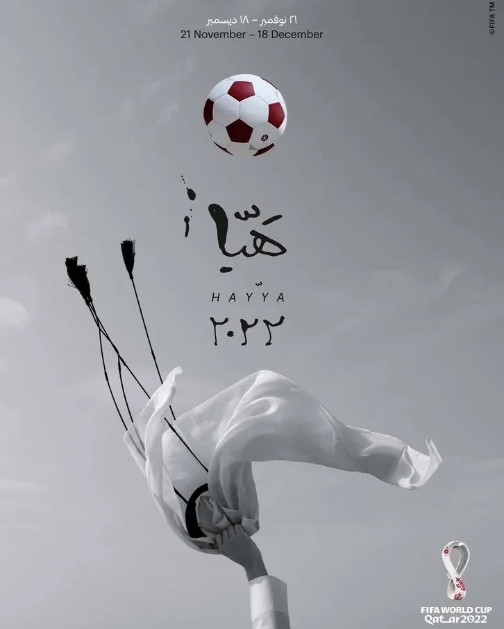 poster world cup qatar
